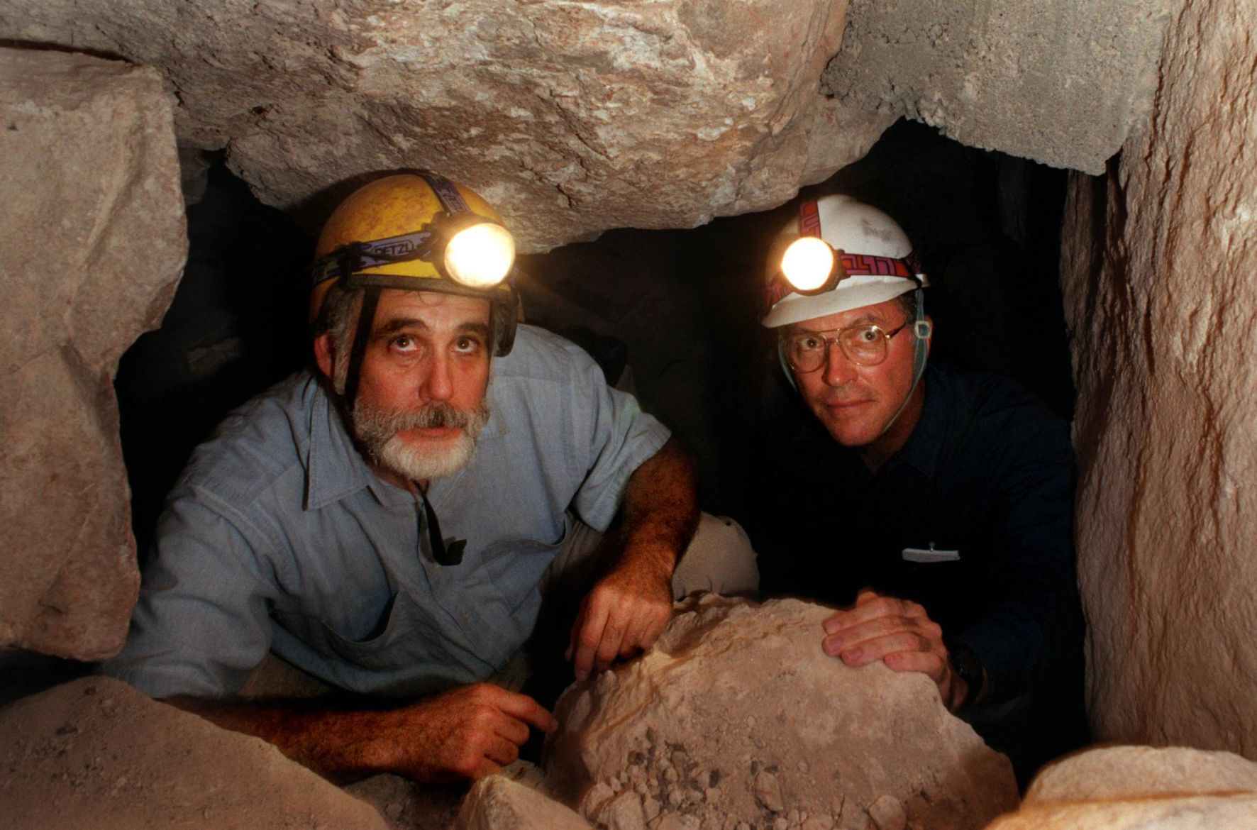 Gary Tenen and Randy Tufts at Kartchner Caverns